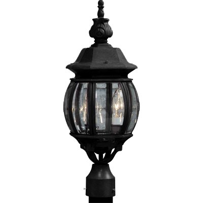 Artcraft Lighting Classico 3-Light Post Lighting Lantern