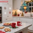 thumbnail image 5 of Stylish Metal Hanging Tree-Shaped Wind Spinner - Festive Garden Decoration with Layered Design Golden Ornament & Red Bow Accents, 5 of 6