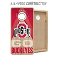 thumbnail image 3 of YouTheFan NCAA Ohio State Buckeyes 2x4 Slogan Series Cornhole, 3 of 6