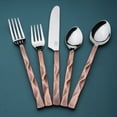 thumbnail image 2 of Broacade Copper Antique 5 Pc. Flatware Set, 2 of 5