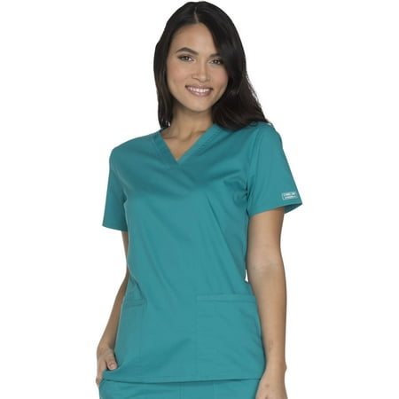 

Cherokee Workwear Core Stretch Women s Scrubs Top V-Neck WW630