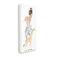 thumbnail image 3 of Stupell Industries Cute Stacked Jungle Savanna Animals Wildlife Standing Graphic Art Gallery Wrapped Canvas Print Wall Art, Design by Dishique, 3 of 7