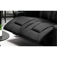 thumbnail image 6 of COMHOMA Leather Recliner Modern Loveseat Sofa, 2 Leather Recliner Chair,Modern Small Sofa Couch,2 Seater PU Loveseat,Modern Couches for Living Room with Drink Holders Living Room Chair Loveseat Sofa, 6 of 6