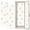 Color 1, variant on 2 Pcs School Locker Magnetic Wallpaper 12" x 36" Pastel Yellow Bow Beige Polka Dots Reusable Removable Locker Accessories Back to School Supplies