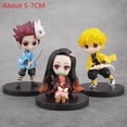 thumbnail image 1 of Demon Slayer Anime Figura de acción, Kamado, Nezuko, Kochou, ShiISA, Bu, Kimetsu no Yaiba, Tsuyuri, Oke, AWO, Modèle Butter, 14cm5 cm sin caja al por menor B zhangmengya unisex, 1 of 2