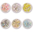 thumbnail image 3 of Nail Art Crystal Flower Shining Rhinestone Pearl Nail Sequin Rhinestone Manicure Decoration, 3 of 9