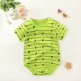 thumbnail image 2 of Otqutp Toddler Party Clothing Summer Thin Male And Female Baby Cute Cartoon Pattern Home Short Sleeved Rompers, 2 of 7