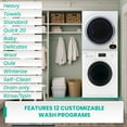 thumbnail image 5 of Equator Pro2 Compact 110V Set Washer 13lbs+Digital Vented Sensor Dryer 3.5 cf, 5 of 15