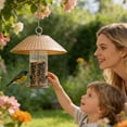 thumbnail image 3 of Clear Bird Feeder Rain Guard with Adjustable Clasp for Outdoor Protection and Dry Seed, 3 of 6