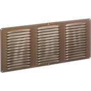 Air Vent 16 In. x 6 In. Brown Aluminum Under Eave Vent 84217