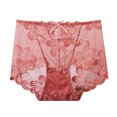 thumbnail image 2 of Gibobby Ropa interior hipster para mujer Braguitas bikini para mujer, cómodas, informales, para mujer, ropa interior encaje Hipster, sin costuras, sexy, cortes altos（Rojo， M), 2 of 4