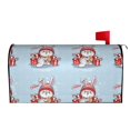 thumbnail image 3 of Fotbe merry Christmas rabbit Mailbox Covers Post Letter Box Cover Garden Decor Standard Size-25.5x21 in, 3 of 9