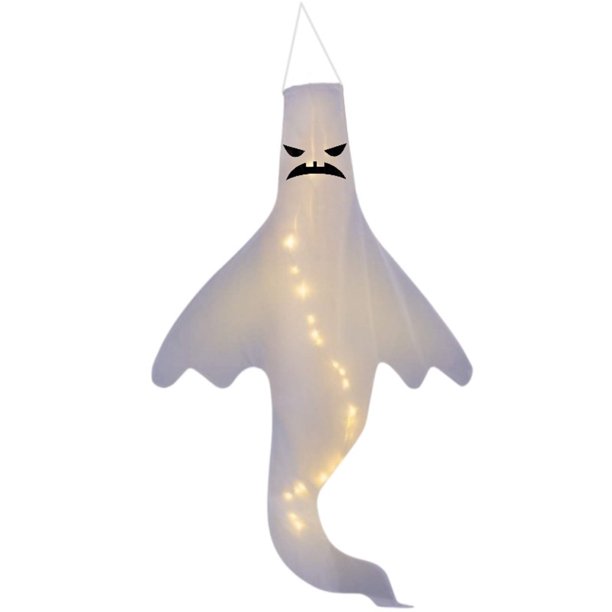 Calcetines Viento Fantasma Halloween Con para El Patio Al Aire Libre