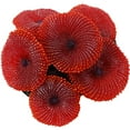 thumbnail image 5 of Artificial Aquarium Fish Tank Decoration Coral Silicone Red, 5 of 8