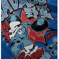 thumbnail image 4 of The Smurfs Kanji Keep Pushin Savage Youth T Shirt Tee Boys Infant Toddler Brisco Brands 2T, 4 of 5
