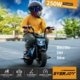 thumbnail image 6 of Encounter Electric Minibike 250W Motor 10 MPH 24V 2-Speed Dirt Bike, 6 of 10