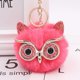 thumbnail image 2 of Llavero De Dibujos Animados De Moda Lindo Búho Suave Pompón Cola De Animales Bola De Pelo Coche Para Damas Bolsa Accesorios Mamá Regalo Gao Jiahui  unisex, 2 of 2