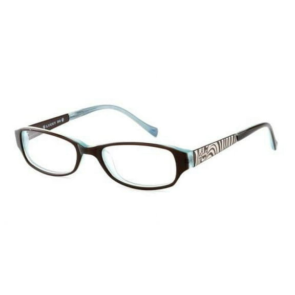 LUCKY BRAND Eyeglasses JADE Brown/Blue 48MM