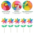 thumbnail image 4 of Miangastore Toy Windmill Plastic 5Pcs 20.44x9.43x9.43in, 4 of 8