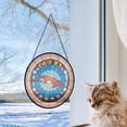 thumbnail image 5 of Cuba Travel Decor Suncatcher Stained Glass Window Hanging, Gift for Traveller, Collection of Country Travel Souvenirs for Family and Friends, Cuba Map and Flag Décor, 5 of 6