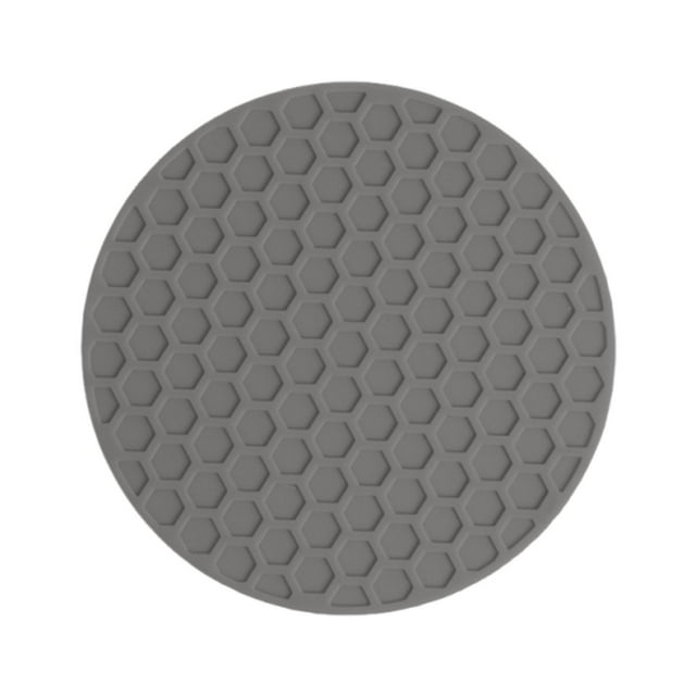 5-Pack Silicone Honeycomb Cup Coasters, Non-Slip Heat-Resistant Pads for Kitchen & Dining, Decorative Functional Accessories, 10x10cm