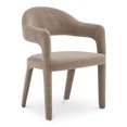 thumbnail image 2 of Moe's Home Collection Martens Dining Chair Fabric Brown, 2 of 8