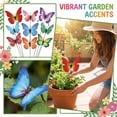 thumbnail image 6 of Butterfly Garden Stakes 12pcs, Assorted Waterproof Butterfly Decorations, Decorative Garden Stakes for Yard, Patio, Lawn, Flower Beds, 4 Size, 6 of 6