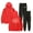 Redblack, variant on Maddox Batson MB Logo Hoodie Jogger Pants Two Piece Sets Sweatshirts Sweatpants Women Men's Set