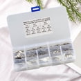 thumbnail image 1 of MERRYHAPY 1 Set Large Retaining Rings Stainless Steel 304 E-shaped Retaining Ring Professional Design Industrial Use, 1 of 4