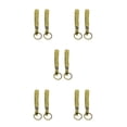 thumbnail image 1 of Bewildely Paquete de 2 soportes para llaveros con gancho en U, accesorios para hacer joyas, bronce Type2 NO2 Bewildely CBP197384, 1 of 5
