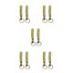 thumbnail image 3 of Monstrate Paquete de 2 soportes para llaveros con gancho en U, accesorios para hacer joyas, bronce Type2 NO2 Monstrate CBP197384, 3 of 5