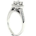 thumbnail image 2 of Pompeii 1 3/8ct Diamond Halo Ring 14K White Gold (G/H,I2), 2 of 3