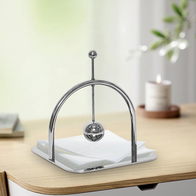 Servilletero de papel perfecl organizador dispensador de servilletas de lujo con base de pañuelos para cocina cafetería mesa de comedor bar