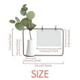 thumbnail image 2 of Classic Cars Newspaper Pattern Illustration Metal Picture Frame Cerac Vase Decor, 2 of 4