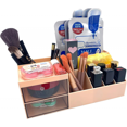 thumbnail image 3 of Organisateur de Maquillage, Organisateur de Bureau, Organisateur de Coiffeuse, Organisateur de Rangement pour Cosmétiques, Boîte de Rangement de Bureau, Mini Rangement de Bureau pour le Bureau, 3 of 5