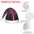 thumbnail image 4 of Balery Fireworks3 Pattern Santa Hat Christmas Hat Funny Christmas Hat Christmas Knitted Beanie Hat For Kids, 4 of 6
