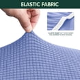 thumbnail image 4 of CHUN YI 1-Piece Checks Stretch Sofa Cover Slipcover Couch Cover, XL-Sofa, Blue Purple, 4 of 6