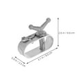 thumbnail image 2 of DEEPCRAFF 6Pcs Metal Fence Line Tightener Silver For Wire Adjustment In Agriculture And Farm Management 8.00X6.60X2.50Cm, 2 of 8