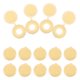 thumbnail image 1 of unbranded 500Ud Tapas Para Tornillos Plásticas Con Bisagra Protección Contra Polvo Cubierta Decorativa Amarillo Claro, 1 of 8