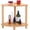 Sector, variant on Corner Shower Stool, 2-layer  shower bench, suitable for internal shaving of , storage of toiletries, shower seat,shower bench(Triangular)