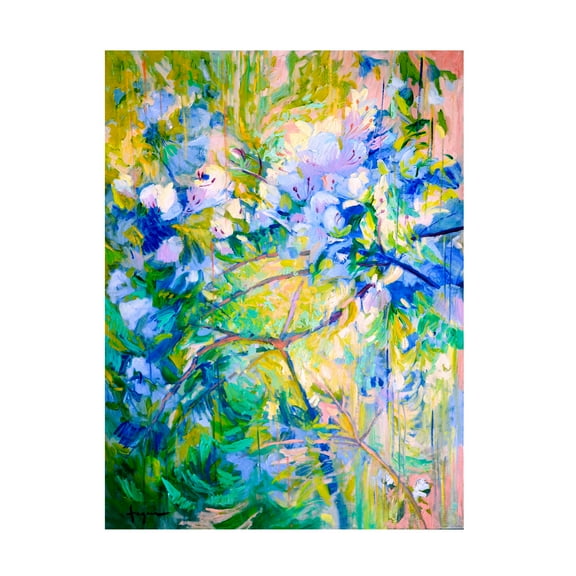 Dorothy Fagan 'Whitelady' Canvas Art