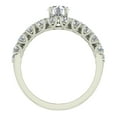 thumbnail image 3 of Trellis Round Diamond Wedding Ring Set 2.00 CTW 14K White Gold, 3 of 5