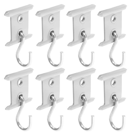 

FALYEE 8Pcs Camping Awning Hooks Clips RV Tent Hangers Light Hangers for Caravan Camper