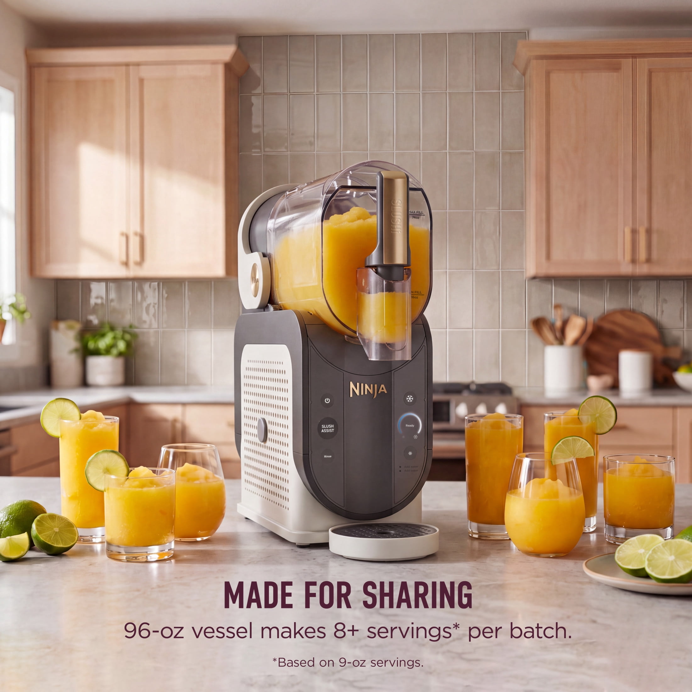 Ninja SLUSHi 96 Oz. Smart Frozen Drink Maker, SlushAssist Technology, FS360