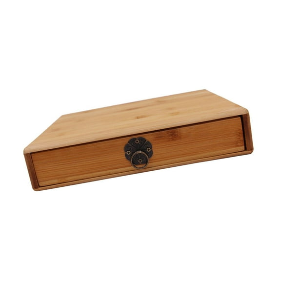 Tea Storage Container with Drawer Design for Long Lasting Use Synthetic Material Assorted Color 7x4.5x3.5 inches