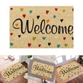 thumbnail image 3 of Floor Mat Welcome Front Door Mat, Natural Coconut Coir with Rubber Backing, Non- Outdoor Mat for Holiday Decor, Valentine's Day and Everyday Use, 3 of 8