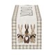 thumbnail image 3 of Xihbxyly Camino de Mesa de Pascua, Tela de Lino Súper Suave, Diseño Romántico de Corazones, Ideal para Decorar La Mesa Del Comedor, Perfecto para Bodas, Reuniones Festivas y Un Elegante Detalle para, 3 of 7