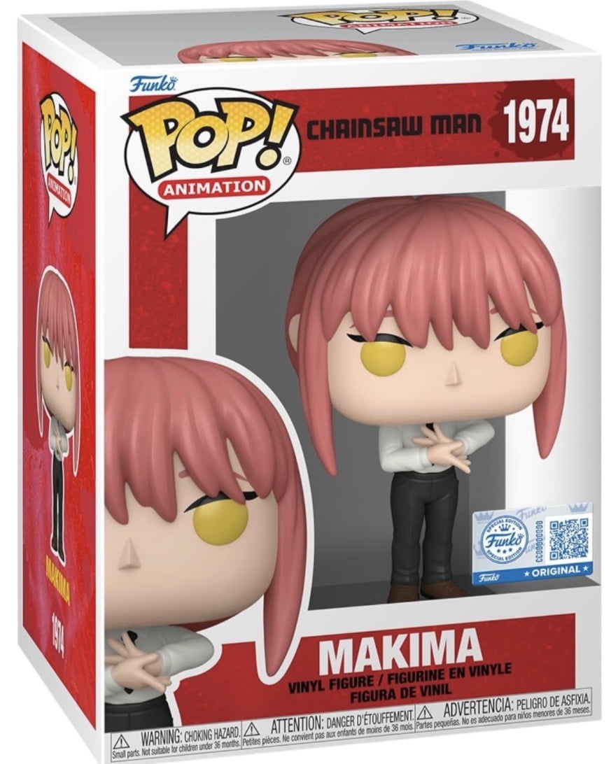 Funko Pop! Chainsaw Man Funko Pop Bundle Pochita, Power and Makima