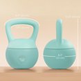 thumbnail image 3 of Soozier 26 lb Kettlebell, Weight Strength Training Kettlebell, Green, 3 of 10