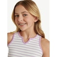 thumbnail image 4 of Justice Girls Striped Tee & Short Set, Sizes XS - XLP, 4 of 7